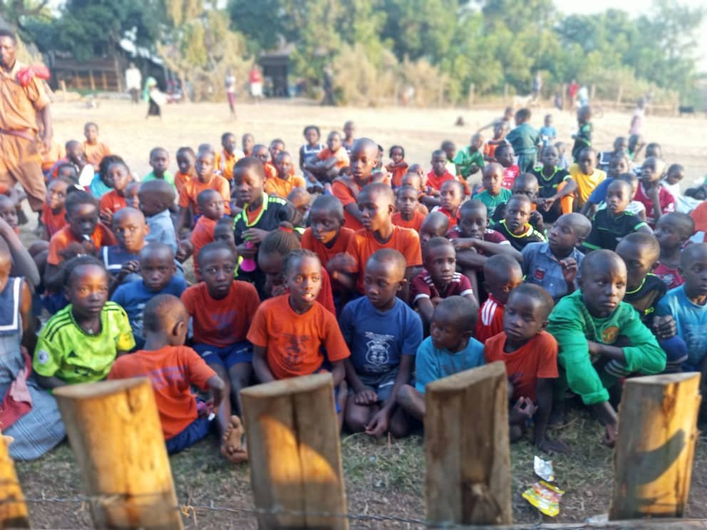 Children learning in classroom